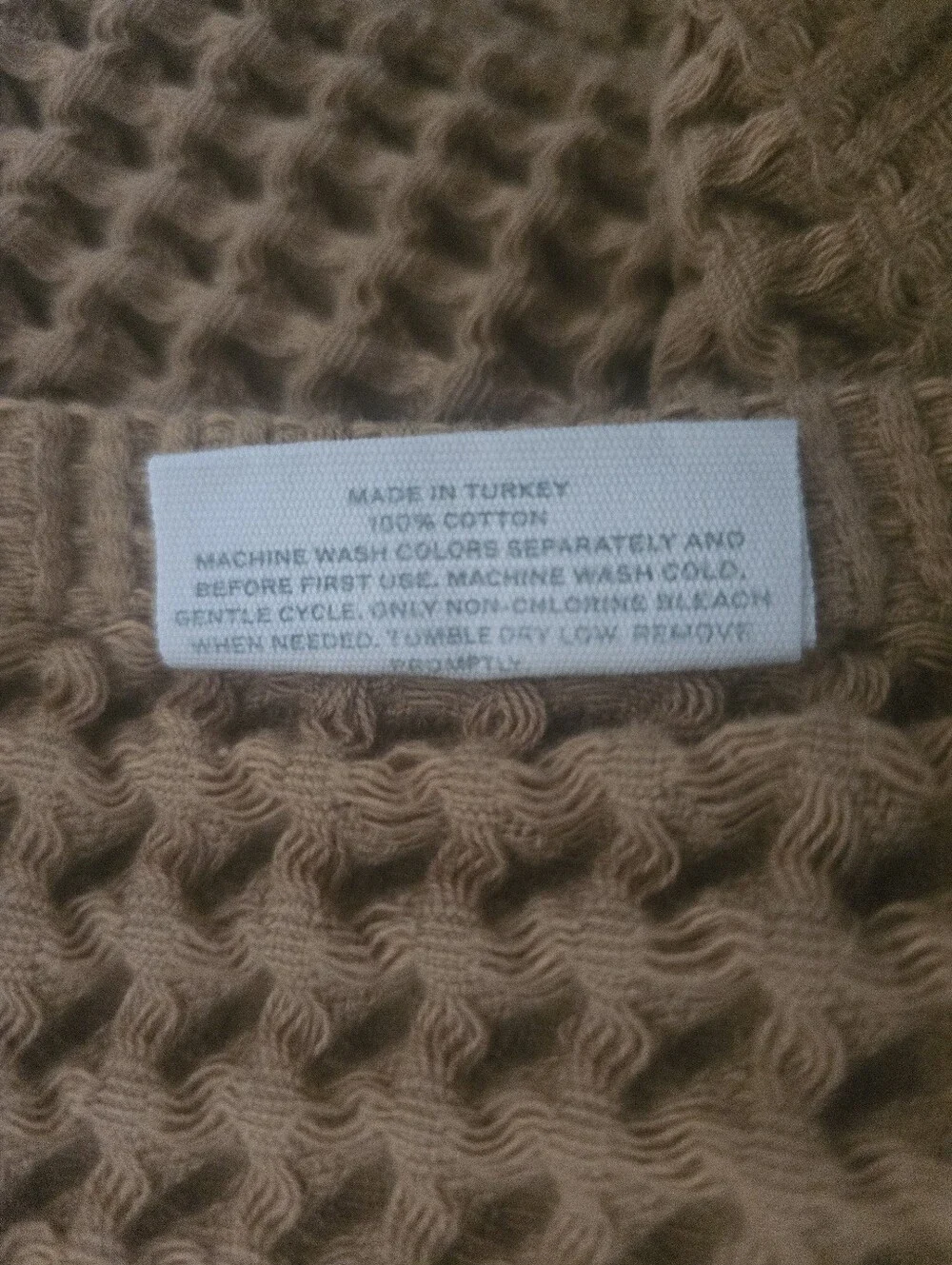 Casaluna waffle weave